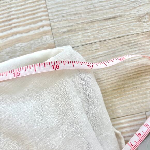 Leifsdottir Anthropologie Ardastra Gauze Shell Collar Maxi‎ Dress | White 10 - Picture 10 of 11